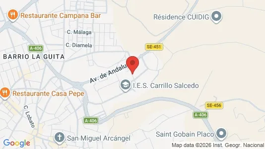 Apartments for rent i Morón de la Frontera - kort over placeringen