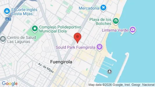 Apartments for rent i Fuengirola - kort over placeringen