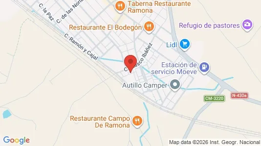 Apartments for rent i Almansa - kort over placeringen