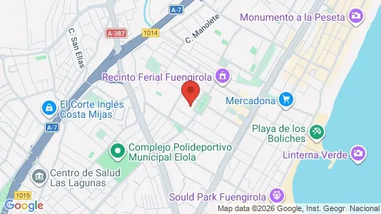 Apartments for rent i Fuengirola - kort over placeringen