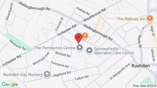 Apartments for rent i Rushden - Northamptonshire - kort over placeringen