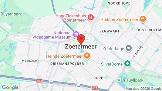 Apartments for rent i Zoetermeer - kort over placeringen