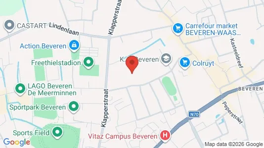 Apartments for rent i Beveren - kort over placeringen