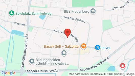 Apartments for rent i Salzgitter - kort over placeringen