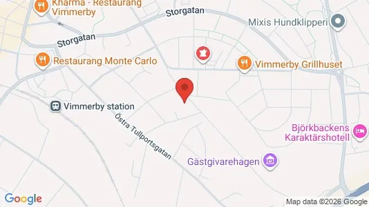 Apartments for rent i Vimmerby - kort over placeringen