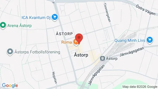 Apartments for rent i Åstorp - kort over placeringen