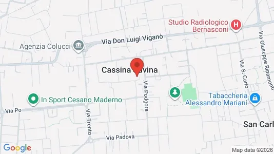 Apartments for rent i Cesano Maderno - kort over placeringen