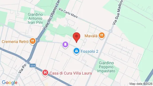 Rooms for rent i Bologna - kort over placeringen