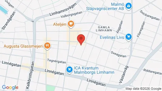 Apartments for rent i Limhamn/Bunkeflo - kort over placeringen