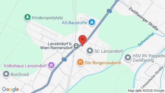 Apartments for rent i Lanzendorf - kort over placeringen