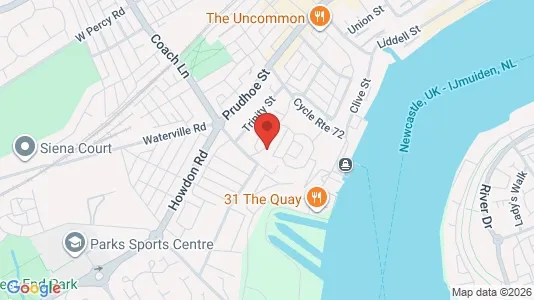 Apartments for rent i North Shields - Tyne and Wear - kort over placeringen