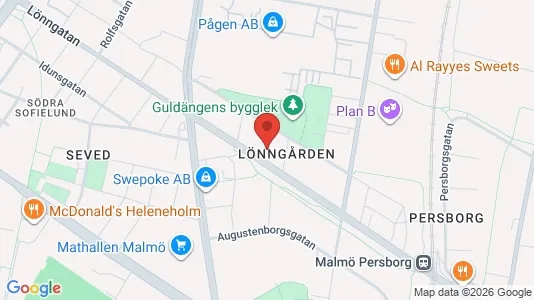 Apartments for rent i Malmö City - kort over placeringen