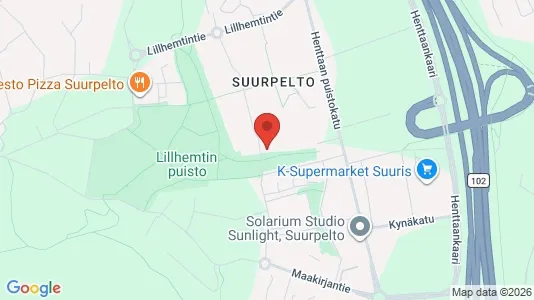 Apartments for rent i Espoo - kort over placeringen