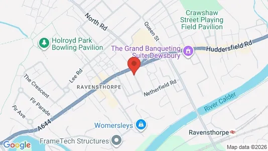 Apartments for rent i Dewsbury - West Yorkshire - kort over placeringen