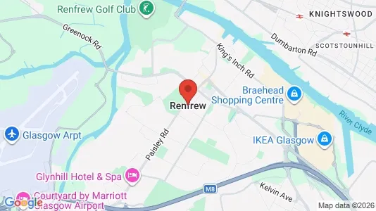 Apartments for rent i Renfrew - Renfrewshire - kort over placeringen