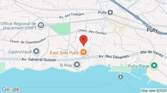 Apartments for rent i Lavaux-Oron - kort over placeringen