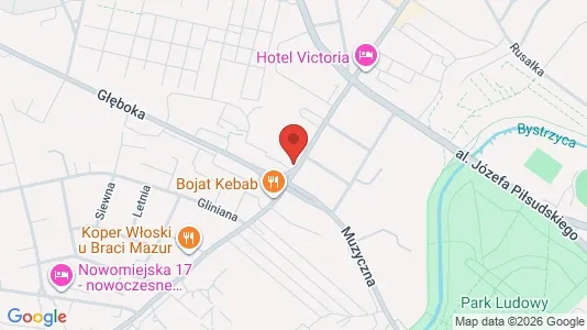 Rooms for rent i Lublin - kort over placeringen