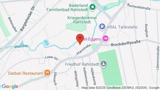 Apartments for rent i Hamburg Wandsbek - kort over placeringen