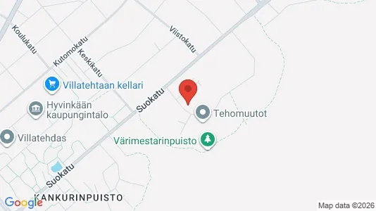 Apartments for rent i Hyvinkää - kort over placeringen