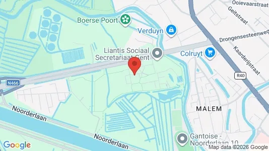 Apartments for rent i Stad Gent - kort over placeringen