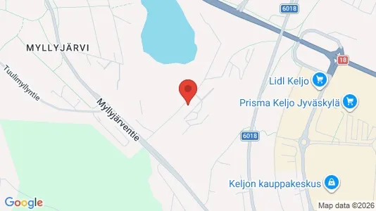 Apartments for rent i Jyväskylä - kort over placeringen