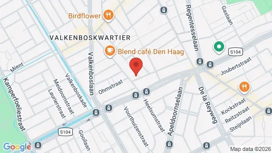 Apartments for rent i The Hague Segbroek - kort over placeringen