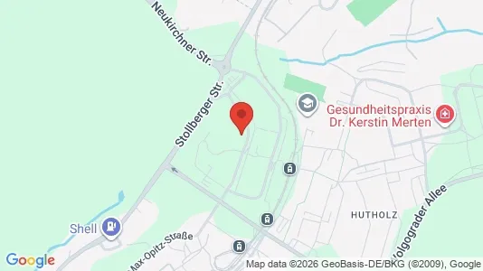 Apartments for rent i Chemnitz - kort over placeringen
