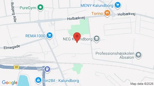 Apartments for rent i Kalundborg - kort over placeringen