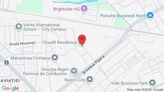Apartments for rent i Bucharest - Sectorul 1 - kort over placeringen