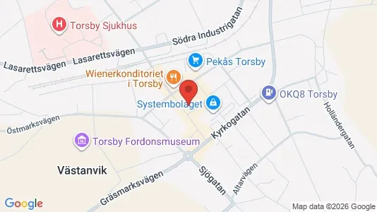 Apartments for rent i Torsby - kort over placeringen
