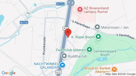 Apartments for rent i Boom - kort over placeringen