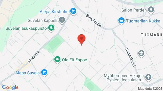 Apartments for rent i Espoo - kort over placeringen
