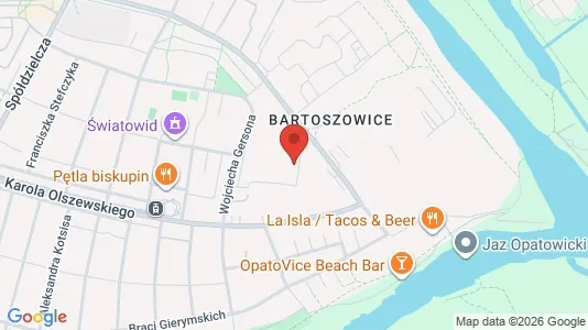 Apartments for rent i Wrocław - kort over placeringen