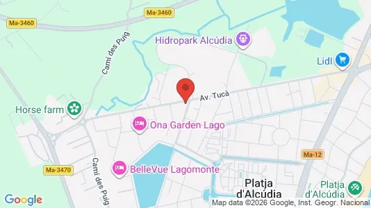 Apartments for rent i Telde - kort over placeringen