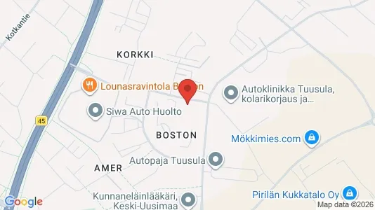 Apartments for rent i Tuusula - kort over placeringen