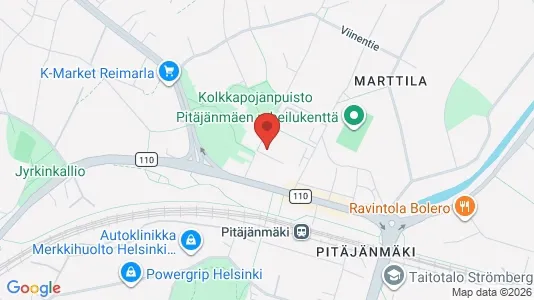 Apartments for rent i Helsinki Läntinen - kort over placeringen