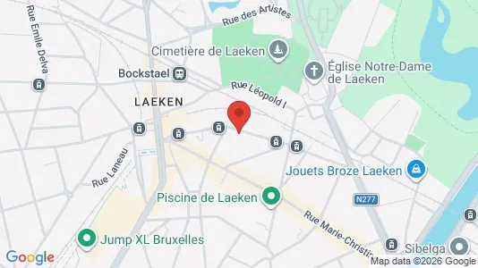 Apartments for rent i Stad Brussel - kort over placeringen