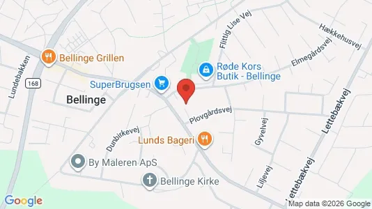 Apartments for rent i Odense SV - kort over placeringen