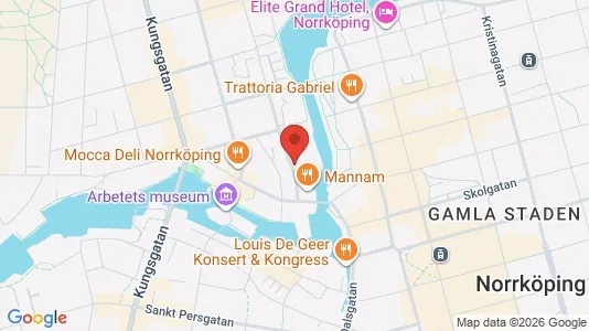 Apartments for rent i Norrköping - kort over placeringen