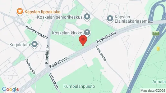 Apartments for rent i Helsinki Keskinen - kort over placeringen