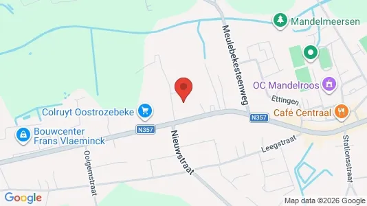 Apartments for rent i Oostrozebeke - kort over placeringen
