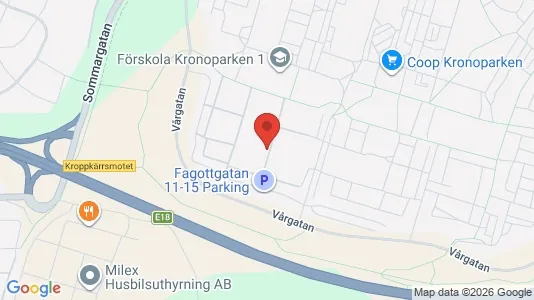 Apartments for rent i Karlstad - kort over placeringen