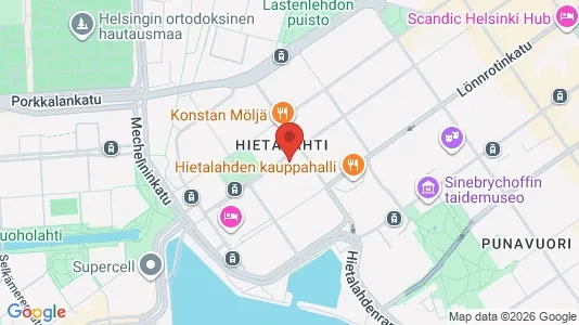 Apartments for rent i Helsinki Eteläinen - kort over placeringen