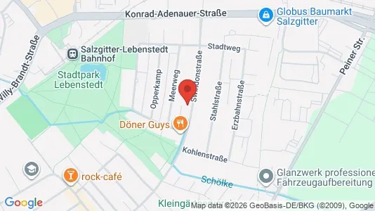 Apartments for rent i Salzgitter - kort over placeringen