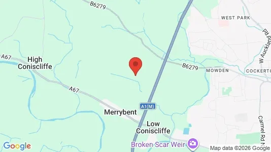 Apartments for rent i Darlington - County Durham - kort over placeringen