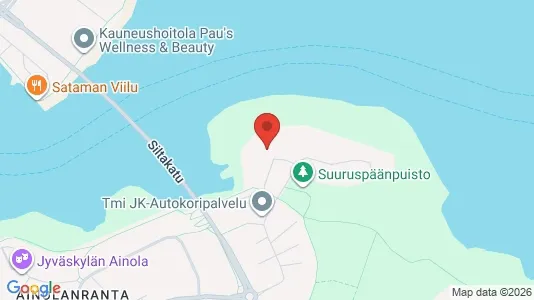 Apartments for rent i Jyväskylä - kort over placeringen