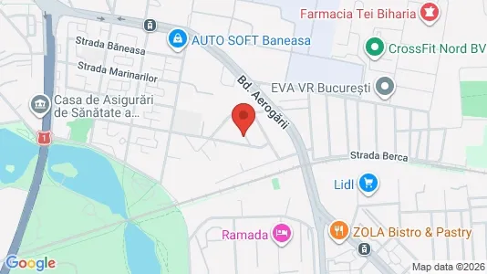 Apartments for rent i Bucharest - Sectorul 1 - kort over placeringen