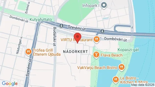 Apartments for rent i Budapest Újbuda - kort over placeringen
