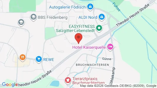 Apartments for rent i Salzgitter - kort over placeringen