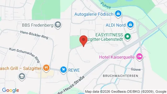 Apartments for rent i Salzgitter - kort over placeringen